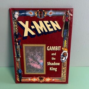1994 X-Men Gambit and the Shadow King Book, Kids Super Hero Book, Reading Age 9+